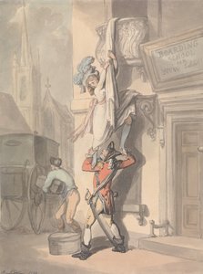 駆け落ち 作： Thomas Rowlandson